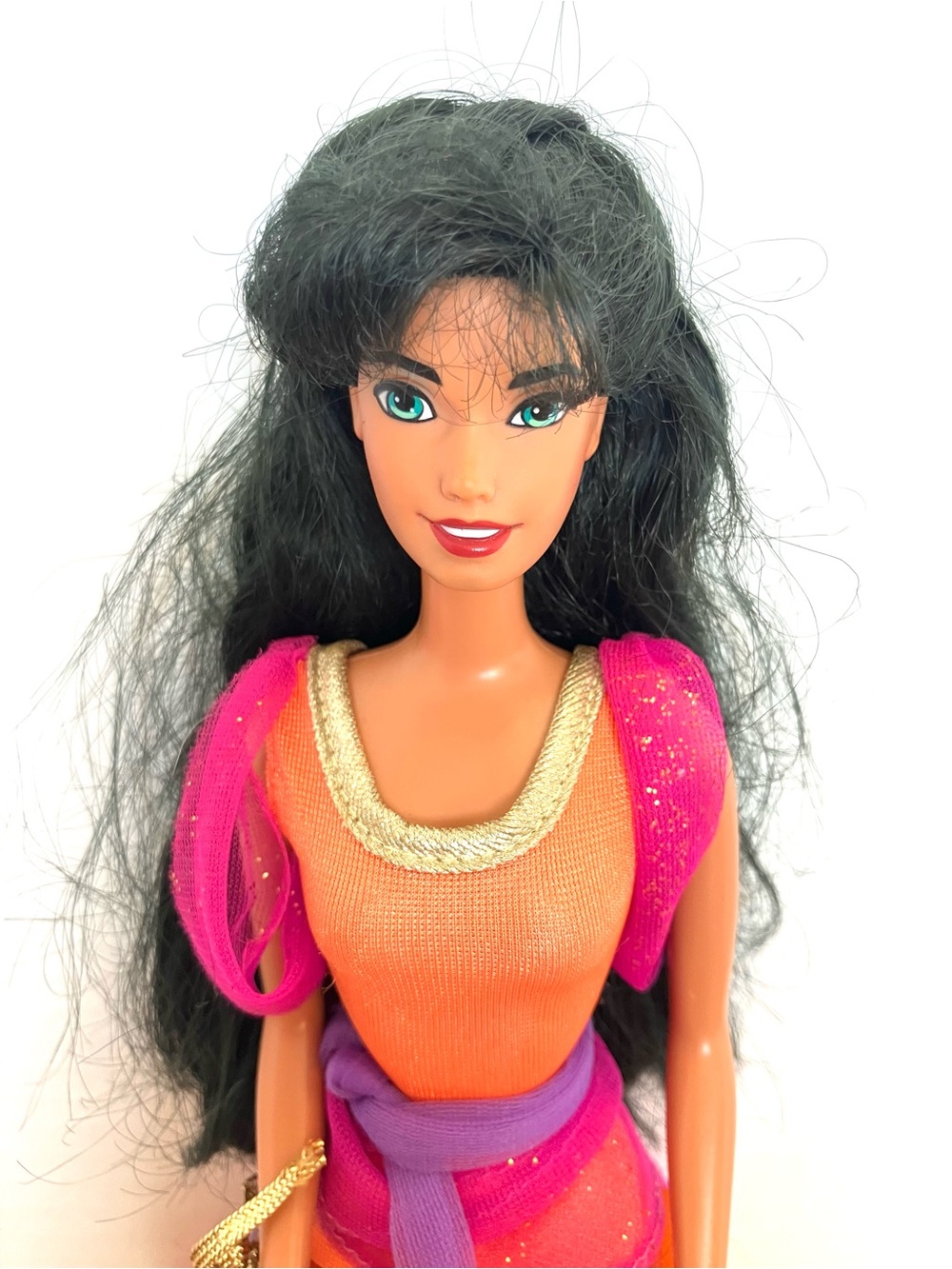 Disney Hunchback Of Notre Dame Dancing Gypsy Esmerelda Doll 1995 Incomplete Read